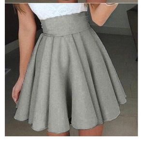 A- line skirt/Grey
